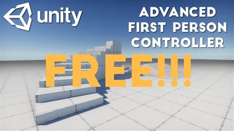 Free First Person Controller In Unity Tutorial Veryhotshark Youtube