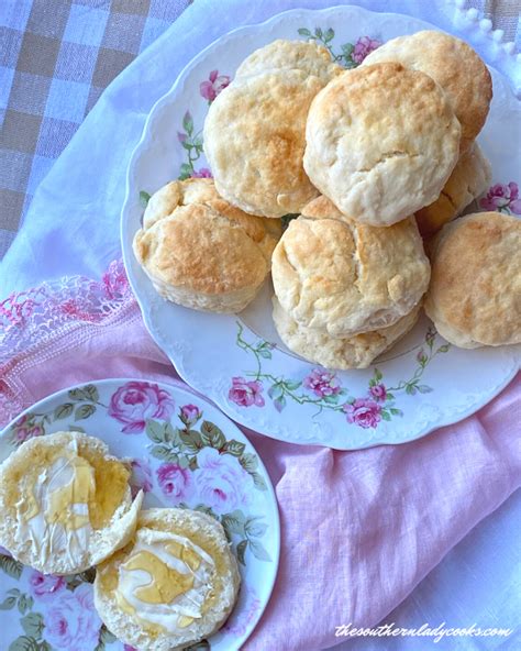 Whipped Cream Biscuits The Southern Lady Cooks Dine Ca