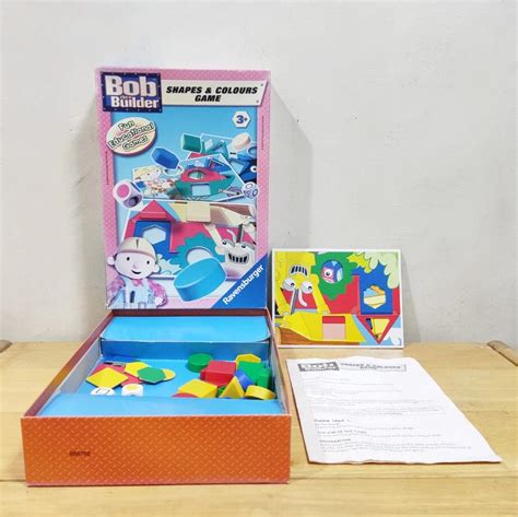 Bob The Builder Shapes And Colours Game On Carousell
