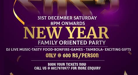 New Year Eve Party St December Nye