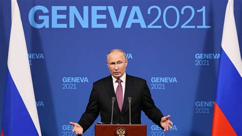 Highlights from Putin's press conference after Biden summit