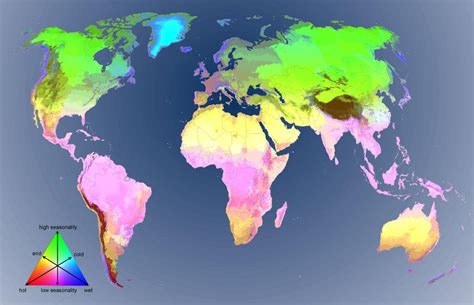 Map of the global environmental stratification : depicting 125 strata ...