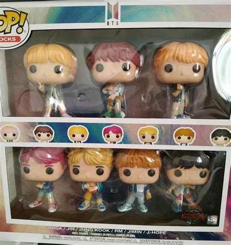 Funko Pop! BTS - Pop! Vinyl Figure, 7 Pack, Special Edition | bol