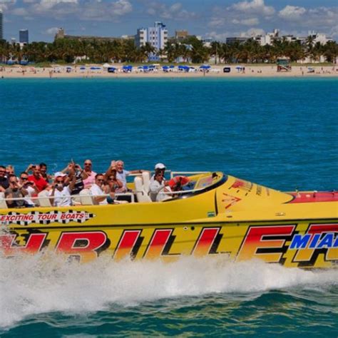 Thriller Miami Speedboat Tour | 45-minute Sightseeing