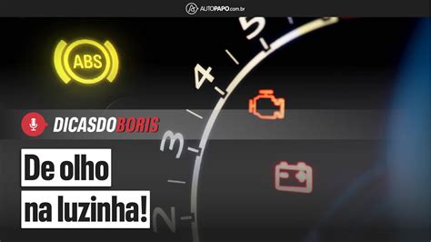 Luz do ABS sempre acesa Faça um teste antes de ir para a oficina