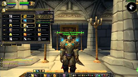 World Of Warcraft Mists Of Pandaria Retribution Paladin Talent Tree