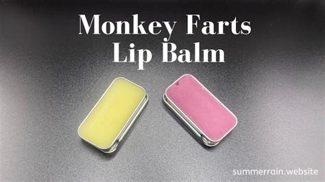 Monkey Farts Lip Balm - Summer Rain