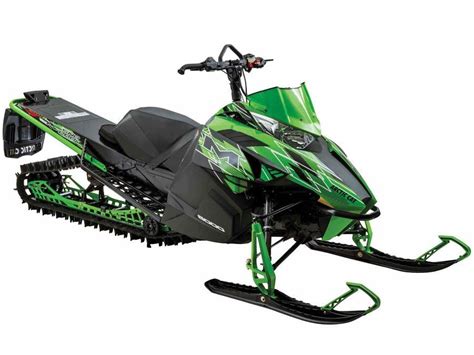 Снегоход Arctic Cat M 8000 153 Sno Pro зеленый Описание фото и