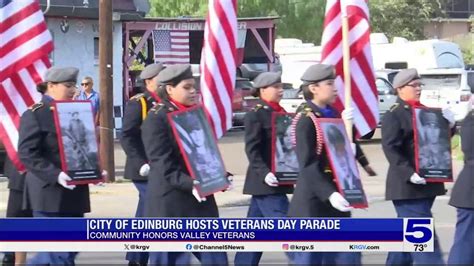 City Of Edinburg Hosts Veterans Day Parade