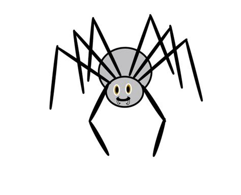 Spider Black And White Spider Clipart Wikiclipart