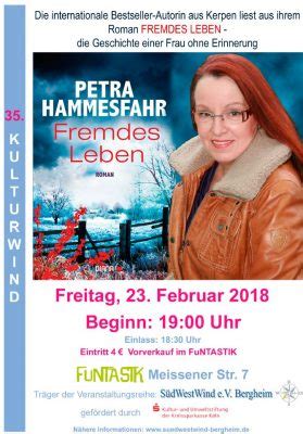 KulturWind XXXV Petra Hammesfahr liest im FuNTASTIK SüdWestWind e V