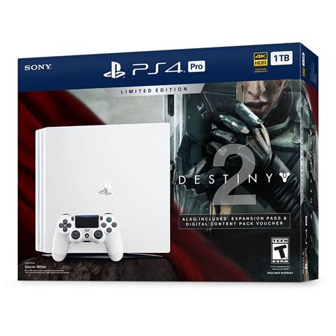 Upc 711719510215 Sony Playstation 4 Pro 1tb Limited Edition Destiny 2 Bundle White 3002210