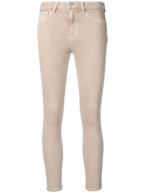 Lagence Margot Skinny Jeans Neutrals Farfetch
