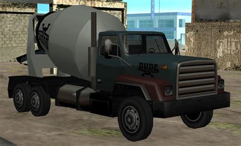 Cement Truck GTA San Andreas Vehicle Stats Locations 67392 Hot Sex