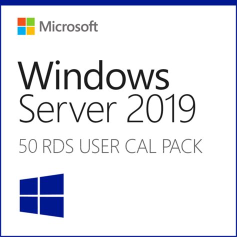 Microsoft Windows Server 2019 Remote Desktop Services License 50 User