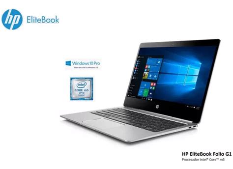 Hp Elitebook Folio G1 Core M5 6y54 8gb 256gb 125fhd W10pro Envío Gratis