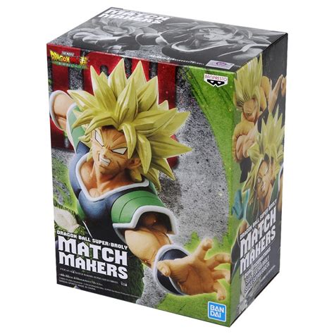 Figura Broly Super Saiyan Vs Gogeta Ssj Match Makers Banpresto