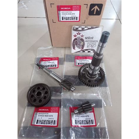 Jual Gigi Rasio Set Gear Gardan Set K Honda Vario Old New Vcx