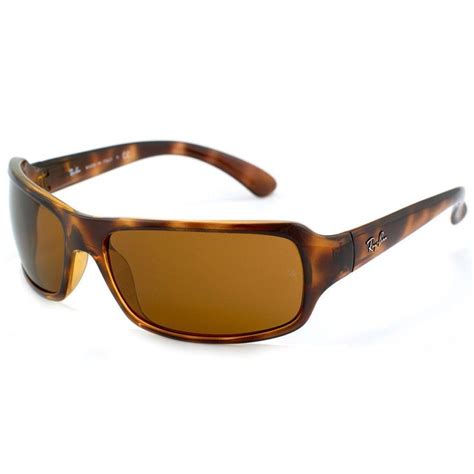 Ray Ban Rb 4075 642 61 Unisex Tortoise Brown Plastic Frame Crystal Brown Lens Sunglass