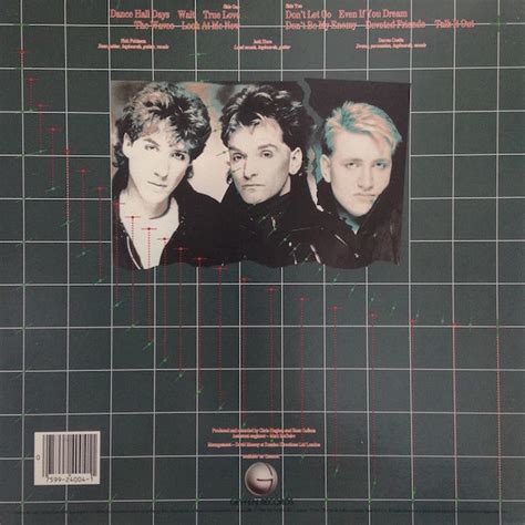 Wang Chung Points On The Curve Vinyl Lp 1984 Us Original Hhv