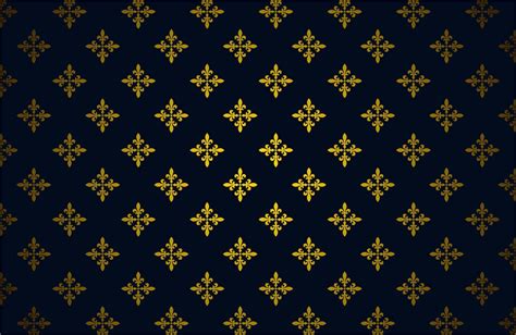 Glowing Gold Color Royal Pattern 1610310 Vector Art at Vecteezy