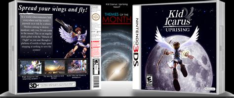 Viewing Full Size Kid Icarus Uprising Box Cover