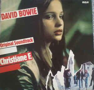 David Bowie - Original Soundtrack - Christiane F. (1981, Vinyl) | Discogs