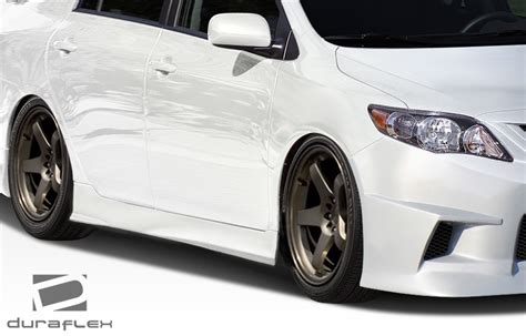 2009 Toyota Corolla Sideskirts Body Kit 2009 2013 Toyota Corolla