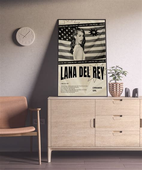 Lana Del Rey Smoke Cigarettes Music Poster Canvas Wall Art Home Decor Lana Del Rey Posters