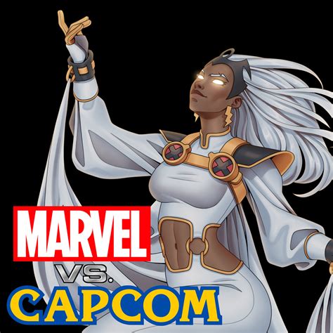 Artstation Marvel Vs Capcom Fanart Storm