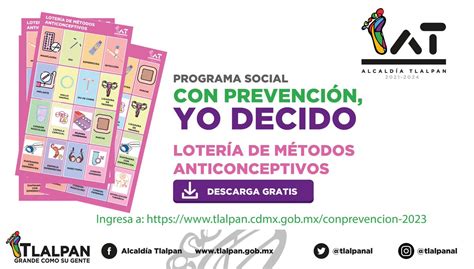 Alcaldía Tlalpan on Twitter Ya conoces nuestra lotería de métodos