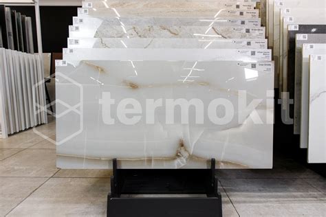 Керамогранит Laparet Onyx Smoke светло-серый 60x120 полированный ...
