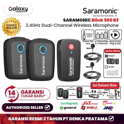 Saramonic Blink 500 B2 Ultracompact 2 Person Wireless Clip On Lazada