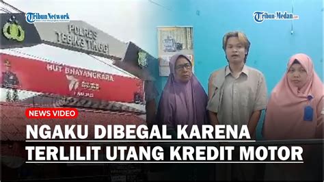 Pria Ini Buat Laporan Palsu Ngaku Dibegal Karena Terlilit Utang Kredit