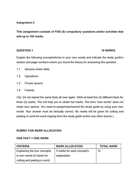 Cad1501 Assignment 3 2022 Assignment 3 This Assignment Consists Of