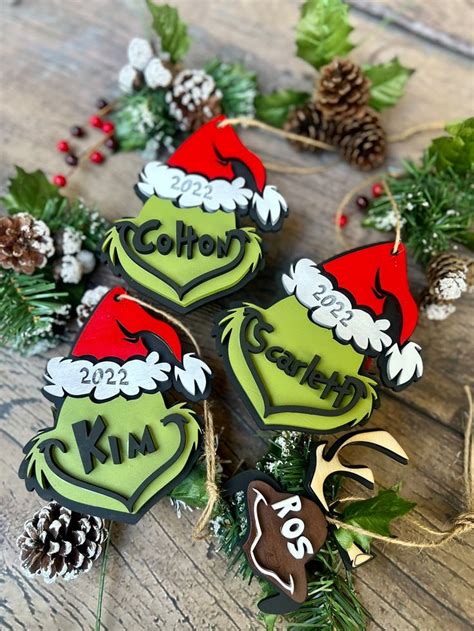 Festive Christmas Cookies With Santa Hats