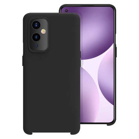 Olixar Oneplus 9 Soft Silicone Case Black