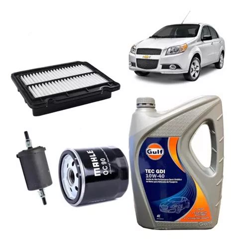 Kit De Filtros X Aceite W Chevrolet Aveo V G