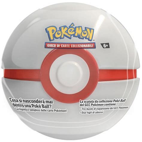 Pokémon Tin Poké Ball 2023 Premier Ball ITA Fantàsia