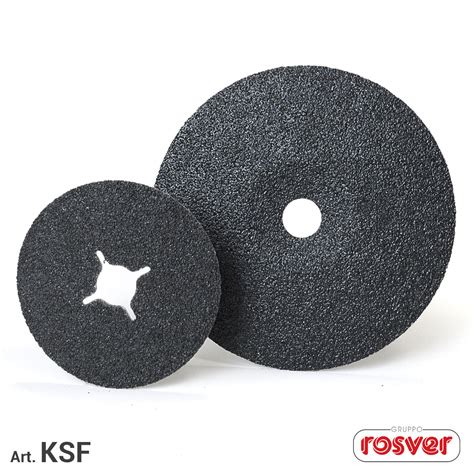 Silicon Carbide Fibrated Discs Rosver Abrasives