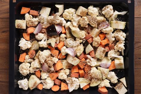 Sheet Pan Roasted Vegetables Recipe Cookme