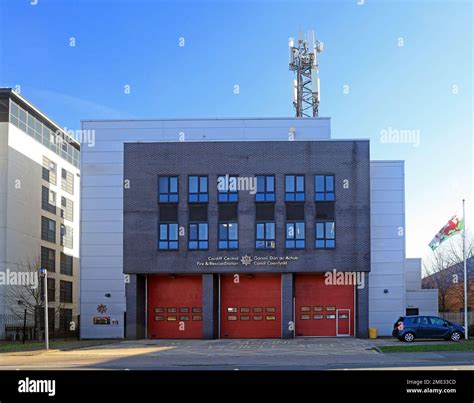 Cardiff Central Fire Station 2023 Stock Photo Alamy