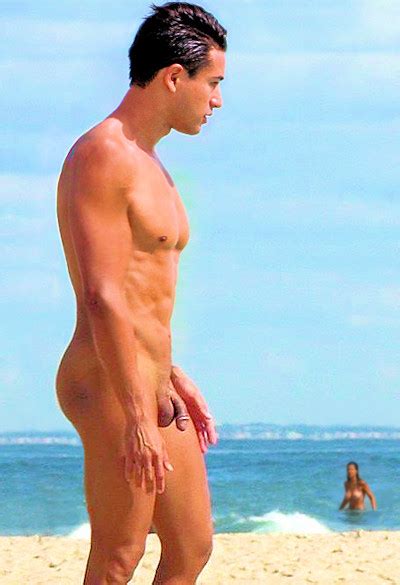 Ricky Wilson Totally Nude On A Beach Naked Male Celebrities