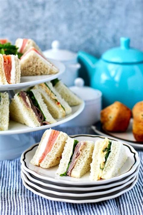 Assorted tea sandwich recipes – Artofit