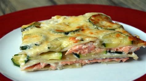 Recette Sant D Licieuses Lasagnes Au Saumon Et Aux Courgettes