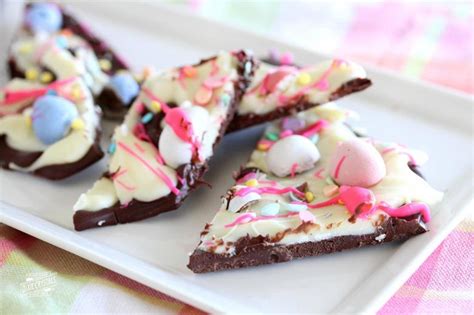 Easter Candy Chocolate Bark Dixie Crystals