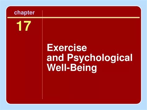 Ppt Enhancing Psychological Well Being Through Exercise Powerpoint