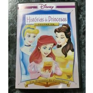 Historias De Princesas Volume Um Dvd Original Lacrado Shopee Brasil