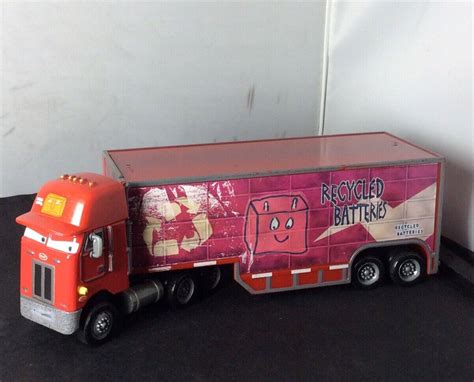 Disney Pixar Cars Jerry Recycled Batteries Hauler Ugel Ep Gob Pe