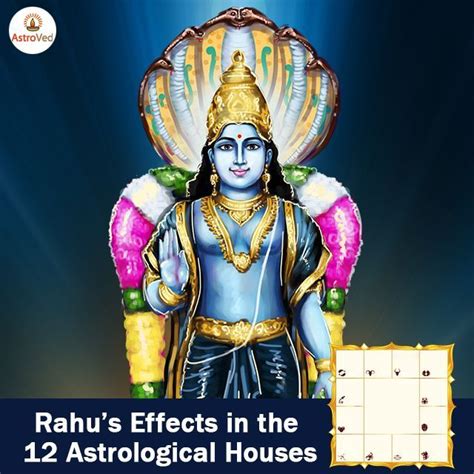 Effects Of Rahu In 12 Houses Of Kundli Or Birth Chart Birth Chart